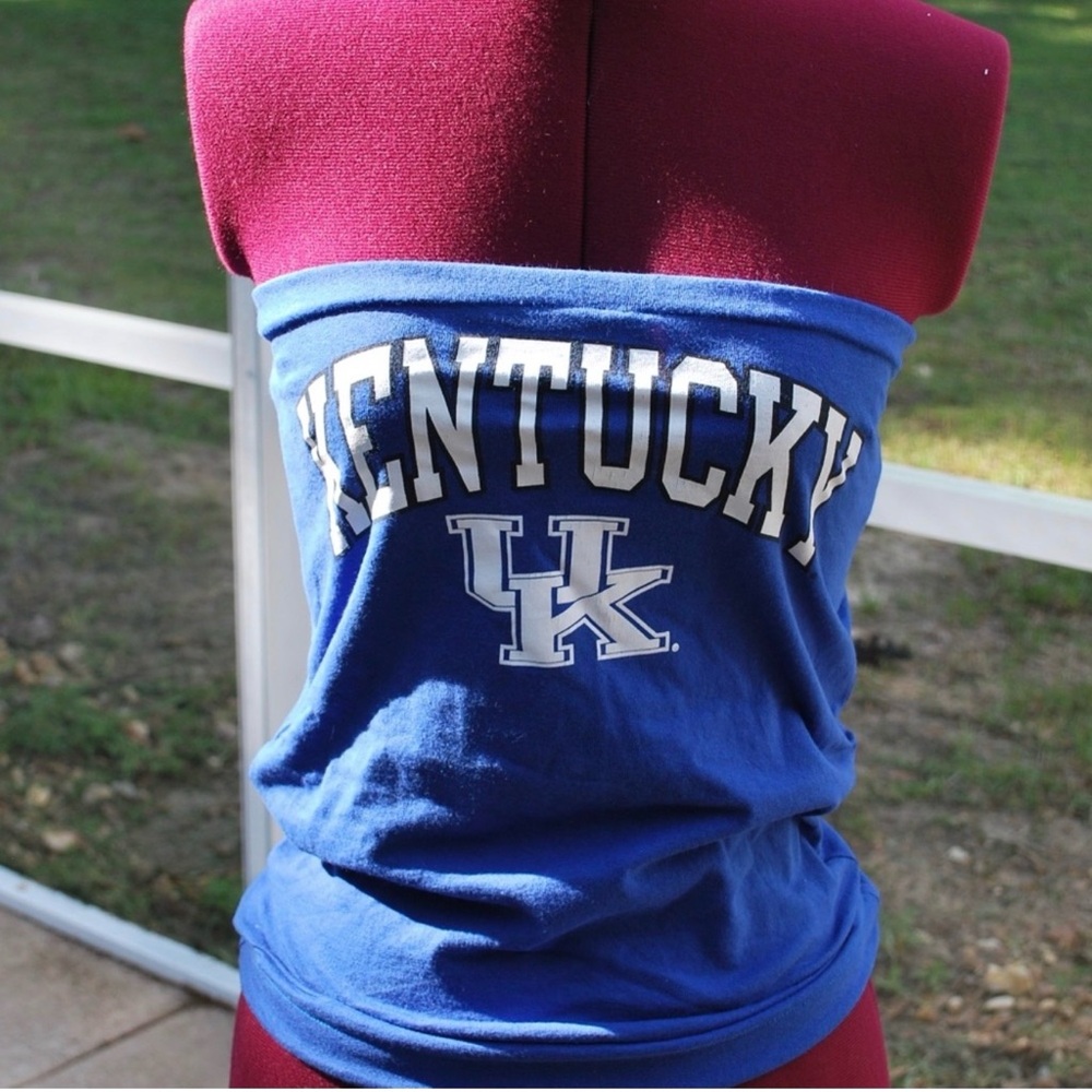 Hand Crafted Blue Kentucky Tank Top